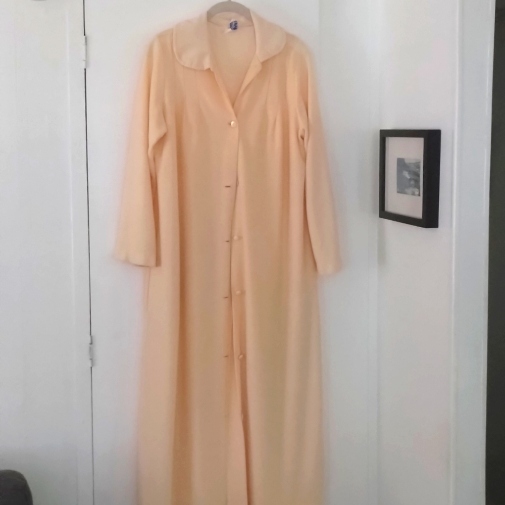 Vintage Paulette Floor Length House Robe